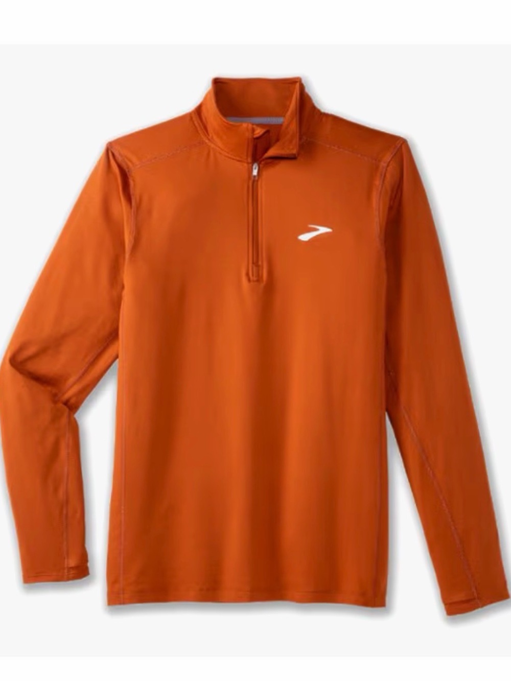 BROOKS men's dash 1/2 zip 2.0 pullover in autumnal running size XL